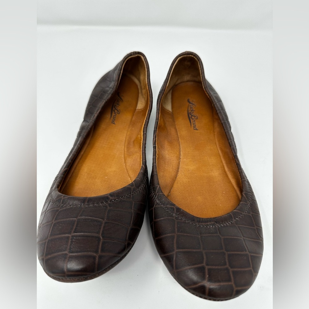 Lucky brand Brown Leather Flats